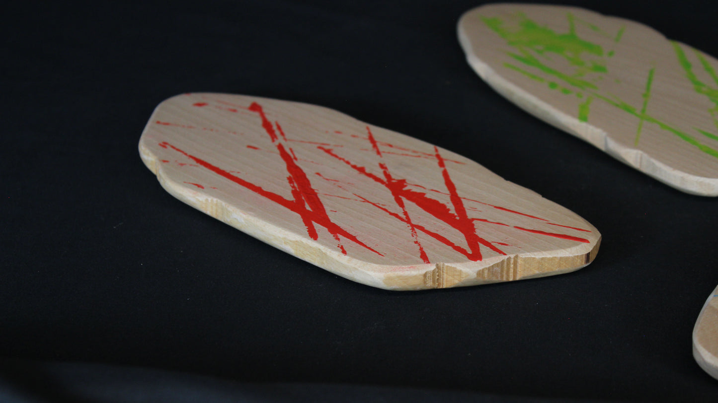 Piattini BEECH WOOD STONE
