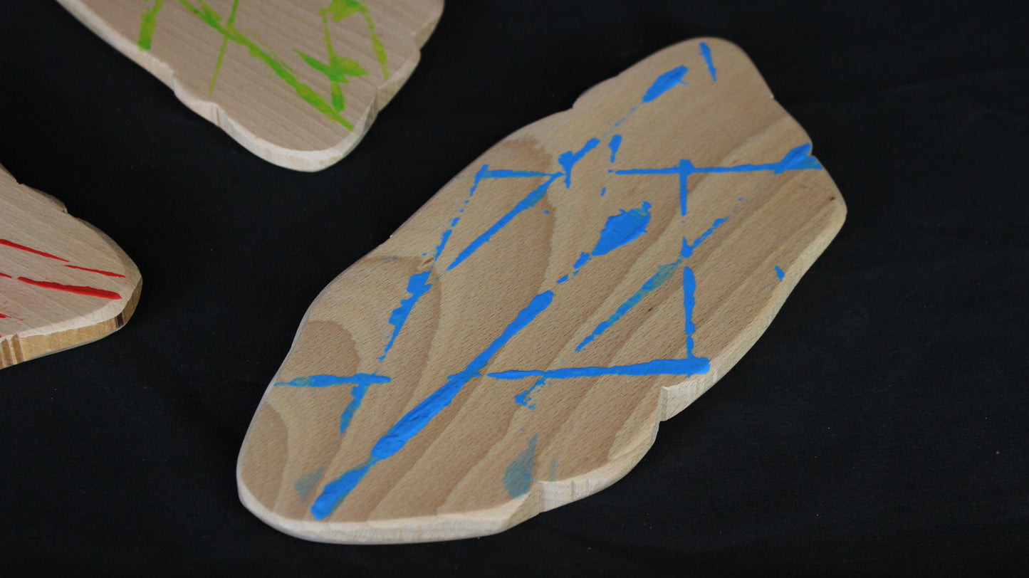 Piattini BEECH WOOD STONE